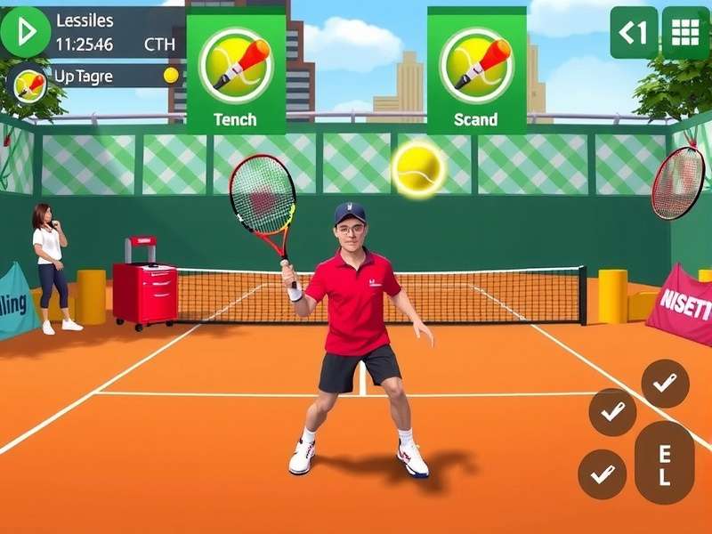 Tennis Ace Of Aces gameplay screenshot